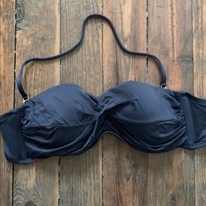 NWOT charcoal bandeau